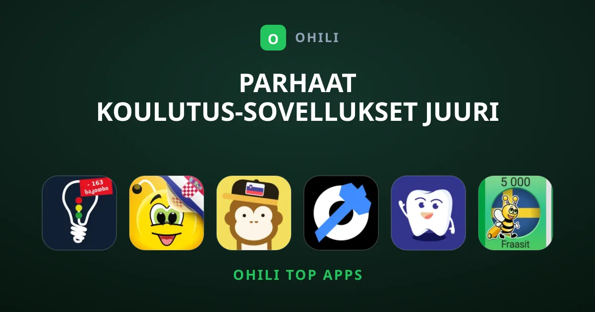 Parhaat Koulutus-sovellukset Juuri Nyt: Uudet Suosikit