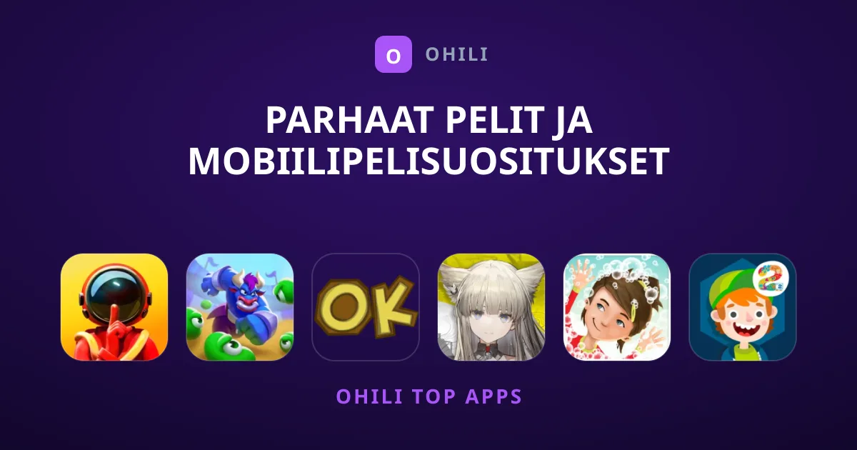 Parhaat Pelit ja mobiilipelisuositukset juuri nyt