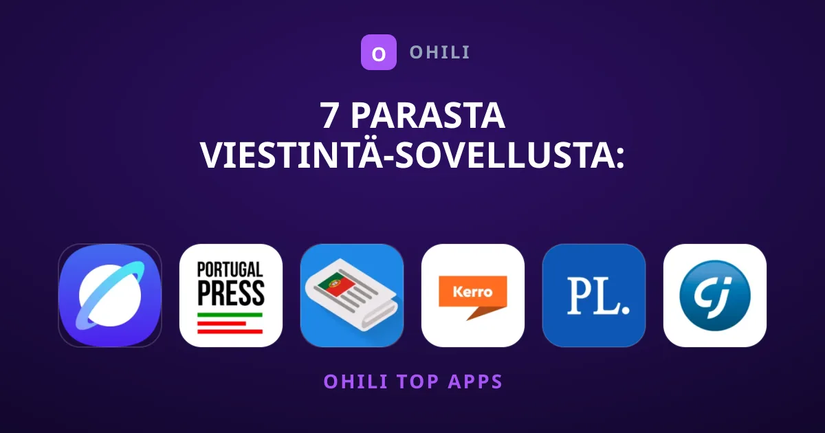 7 Parasta Viestintä-sovellusta: Toimituksen Valinnat Arkeen